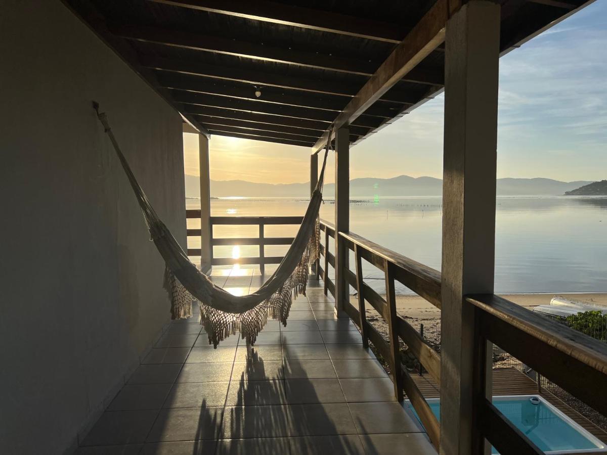 Recanto Pe Na Areia Sc Palhoça Esterno foto